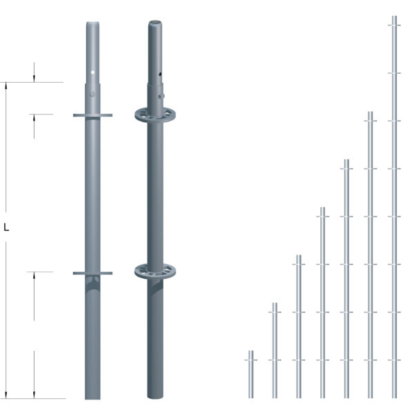 ALUMINIUM STANDARD BOLT-IN SPIGOT