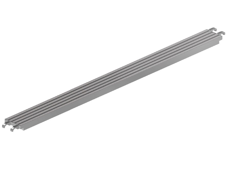 ALUMINIUM LEDGER PLANK - HALF WIDTH