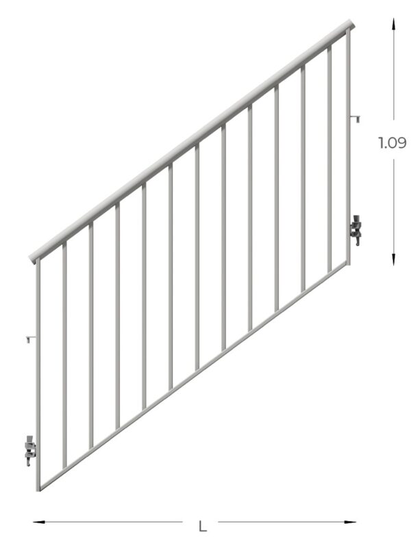 CHILDPROOF STAIR GUARDRAIL