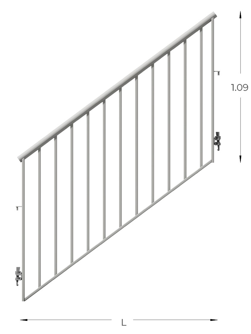 CHILDPROOF STAIR GUARDRAIL