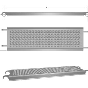 STEEL TUBULAR PLANKS
